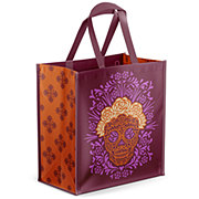 Destination Holiday Dia de los Muertos Sugar Skull Reusable Shopping Bag