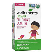 Wellements Organic Children's Laxative Chewable Tablets