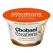 Chobani Creations Caramel Sundae Greek Yogurt 