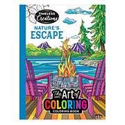 Cra-Z-Art Timeless Creations Nature's Escape Coloring Book