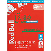 Red Bull Sugar Free Red Edition 4 pk Cans