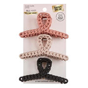 Scunci All Day Hold Chain Loop Claw Hair Clips