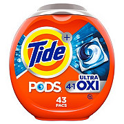 Tide Pods + Ultra Oxi HE Turbo Laundry Detergent