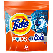 Tide Pods + Ultra Oxi HE Laundry Detergent