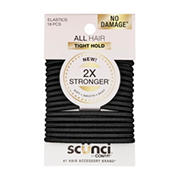 Scunci Tight Hold No Damage Elastic - Black