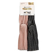 Scunci Fashion Headwraps - Pink & Black