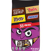 M&M'S, Snickers, & Twix Assorted Chocolate Fun Size Halloween Candy