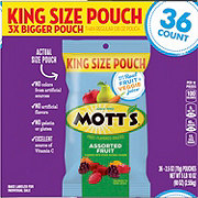 Mott's Assorted Fruit Snacks King Size Pouches