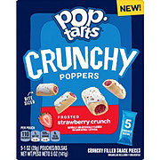 Pop-Tarts Crunchy Poppers Frosted Strawberry Crunch Crunchy Filled Snack Pieces