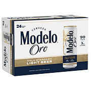 Modelo Oro Mexican Lager Import Light Beer 24 pk Cans