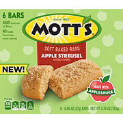 Mott's Apple Streusel Soft Baked Bars