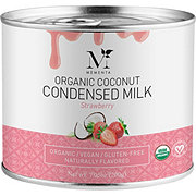 Mementa Organic Coconut Condensed Milk Strawberry