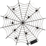 Destination Holiday Halloween Light Up Spider Web