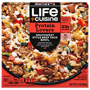 Life Cuisine Southwest Style Beef Taco Bowl