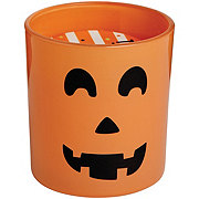 Destination Holiday Halloween Trick + Treats Jack-O-Lantern Candle