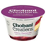 Chobani Creations Greek Yogurt - Cherry Cheesecake