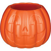 Destination Holiday Halloween Jack-O-Lantern Candle - Mahogany Pumpkin