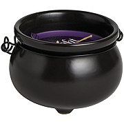 Destination Holiday Halloween Twilight Spell Caldron Candle - Black