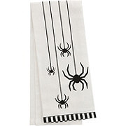 Destination Holiday Halloween Black Spiders Kitchen Towel