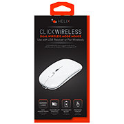 Helix Dual Wireless Mode Mouse - White