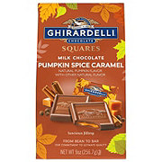 Ghirardelli Milk Chocolate Pumpkin Spice Caramel Squares