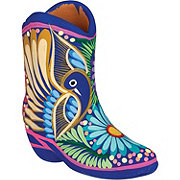 El Fandango Trading Dia de los Muertos Clay Boot