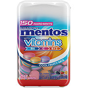 Mentos Vitamins Cool Fruity Mix Sugarfree Hard Mints
