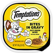 Temptations Bites In Gravy Tasty Chicken Entree Wet Cat Food