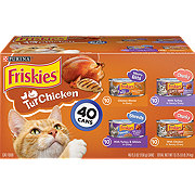 Friskies Gravy Wet Cat Food Variety Pack, Tur Chicken