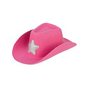 Simply Dog Pink Sparkle Star Cowboy Hat