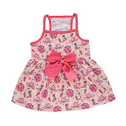 Simply Dog Pink Disco Cowgirl Dress Small