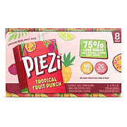 Plezi Juice Drink 8 pk Boxes - Tropical Fruit Punch 