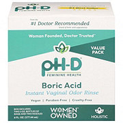 pH-D Feminine Health Boric Acid Instant Vaginal Odor Rinse
