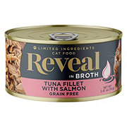Reveal Tuna Fillet with Salmon Grain-Free Wet Cat Food