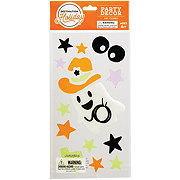 Destination Holiday Halloween Cowboy Ghost Gel Clings