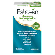 Estroven Complete + Ashwagandha Menopause Relief Caplets