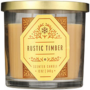 Destination Holiday Rustic Timber Scented Candle