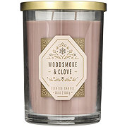 Destination Holiday Woodsmoke And Clove Scented Candle