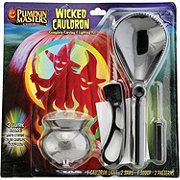 Pumpkin Masters Wicked Cauldron Halloween Carving & Lighting Kit