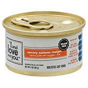 I and Love and You Savoy Salmon Pate Wet Cat Food