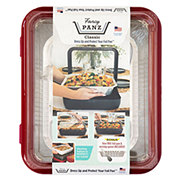 Fancy Panz Classic Foil Pan Holder - Red