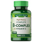 Nature's Truth Complete B-Complex Plus Vitamin C Coated Caplets