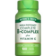 Nature's Truth Complete B-Complex Plus Vitamin C Coated Caplets