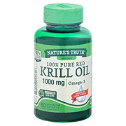 Nature's Truth Vitamins 100% Red Krill Oil with Omega 3 1000 mg Softgels