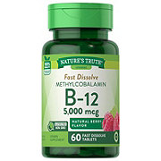 Nature's Truth Vitamins B-12 5000 mcg Fast Dissolve Tablets