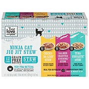 I and Love and You Grain Free Cat Jui Jit Stew Wet Cat Food Variety Pack