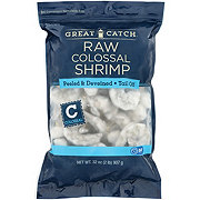 Great Catch Frozen Peeled & Deveined Tail-Off Raw Shrimp, 16 - 20 ct/lb