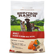 Heritage Ranch by H-E-B Adult Dry Dog Food - Salmon & Brown Rice