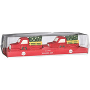 Destination Holiday Red Truck Christmas Salt & Pepper Shaker Set