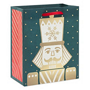 Hallmark Small Holiday Gift Bag - Gold Nutcracker